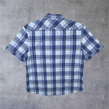 Load image into Gallery viewer, Lacoste Classic Mini Pocket Logo Plaid Check Short Sleeve Cotton Shirt