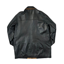 Load image into Gallery viewer, Vintage 90's TORUS LEATHER Classic Real Genuine Black Leather Jacket