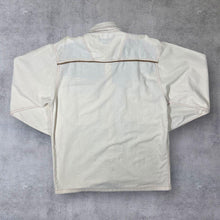 Load image into Gallery viewer, Vintage DeSigner's Club Cowboy Western Embroidered Cream Grey Cotton Long Sleeve Shirt