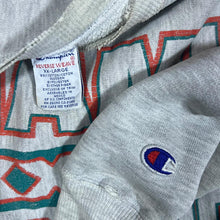 Load image into Gallery viewer, Vintage 90's Champion Reverse Weave NFL MIAMI DOLPHINS Graphic Distressed Sweatshirt