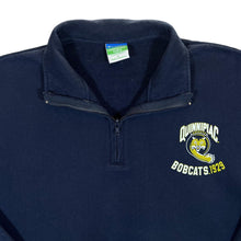 Load image into Gallery viewer, Champion Eco QUINNIPAC BOBCATS College Sports Graphic 1/4 Zip Pullover Sweatshirt