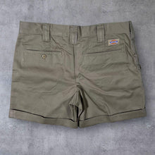 Load image into Gallery viewer, Dickies "Earth Music & Ecology" Brown Turn-Up Safari Shorts