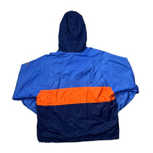 Load image into Gallery viewer, Vintage ADIDAS Embroidered Mini Logo Colour Block Hooded Windbreaker Jacket