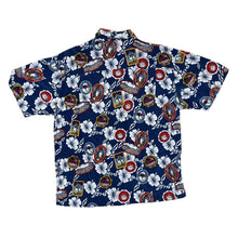 Load image into Gallery viewer, Early 00's BIG DOGS Hawaiian Tropical Floral Patterned Rayon Open Collar Short Sleeve Shirt