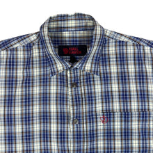 Load image into Gallery viewer, FJALLRAVEN Classic Pocket Logo Plaid Check Short Sleeve Cotton Shirt