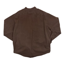 Load image into Gallery viewer, Early 00's POLO RALPH LAUREN Brown Suede Leather Elbow Patch Long Sleeve Cotton Shirt