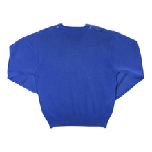 Load image into Gallery viewer, Vintage GABICCI Grandad Patterned Wool Acrylic Knit V-Neck Sweater Jumper