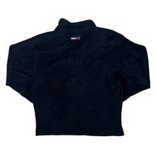 Load image into Gallery viewer, Vintage Tommy Jeans Tommy Hilfiger Mini Logo Black 1/4 Zip Fleece Pullover Sweatshirt