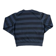 Load image into Gallery viewer, NIKE Classic Mini Logo Graphic Striped Crewneck Sweatshirt