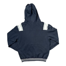 Load image into Gallery viewer, CHAMPION Classic Logo Spellout Graphic Navy Blue Pullover Hoodie