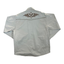 Load image into Gallery viewer, Vintage 90's STARS & STRIPES Pocket Logo Cowboy Western Style Long Sleeve Shirt