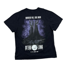 Load image into Gallery viewer, M'ERA LUNA (2020) "Darkness Will Rise Again" Heavy Metal Hard Rock Music Band Festival Graphic T-Shirt