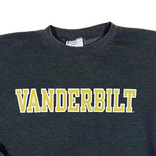 Load image into Gallery viewer, Champion Eco VANDERBILT College Spellout Graphic Grey Sweatshirt