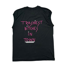 Load image into Gallery viewer, Vintage 90's Screen Stars SWEET TEAZE "Trashiest In Town" Glam Hard Rock Band Single Stitch Sleeveless T-Shirt Vest Top