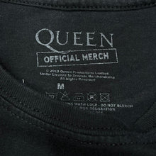 Load image into Gallery viewer, QUEEN Classic Crest Logo Spellout Glam Hard Rock Band Reprint T-Shirt
