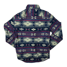 Load image into Gallery viewer, American Eagle Outfitters Aztec Patterned Cotton Long Sleeve Button-Up Shirt