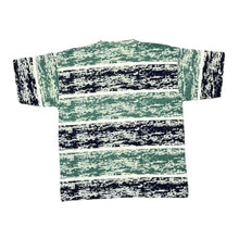 Load image into Gallery viewer, Deadstock Vintage 90's XL SURF ACTIVEWEAR Camo Patterned Logo Spellout Skater Surfer Graphic T-Shirt