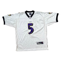 Load image into Gallery viewer, Reebok NFL BALTIMORE RAVENS "Flacco" Embroidered Football Sports Jersey