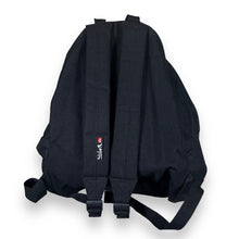 Load image into Gallery viewer, QUIKSILVER Classic Surfer Skater Logo Spellout Graphic Black Rucksack Backpack Bag