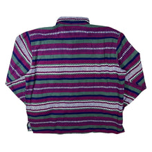 Load image into Gallery viewer, Vintage 90's Charles Crazy Abstract Patterned Long Sleeve Cotton Flannel Shirt