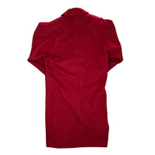 Load image into Gallery viewer, Vintage 90's FEMINELLA Made In England Heavy Wool Red Over Coat