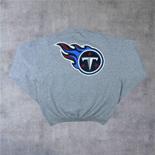 Load image into Gallery viewer, Vintage Puma NFL Tennessee Titans Football Graphic Grey Crewneck Sweatshirt