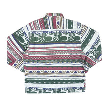 Load image into Gallery viewer, Vintage 90's REFLECTION Aztec Western Striped Patterned Long Sleeve Flannel Shirt