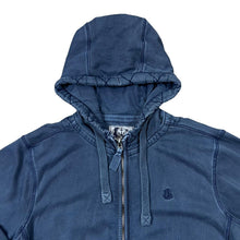 Load image into Gallery viewer, LAZY JACKS Classic Embroidered Mini Logo Surfer Blue Zip Hoodie