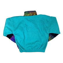 Load image into Gallery viewer, Vintage 90's Crazy Abstract Colour Block 1/4 Zip Pullover Fleece Sweatshirt