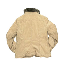 Load image into Gallery viewer, CASUAL CLUB Classic Faux Fur Trimmed Fleece Lined Corduroy Cord Trucker Jacket
