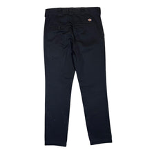 Load image into Gallery viewer, DICKIES "Slim Fit" Classic Black Skater Workwear Trousers