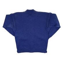 Load image into Gallery viewer, Vintage 90's Guernsey Woolens Heavy Pure New Wool Knit Button Cardigan Jumper