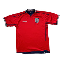 Load image into Gallery viewer, Early 00's UMBRO ENGLAND Football Embroidered Emblem Reversible Football Shirt Jersey