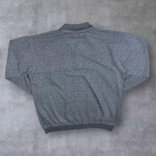 Load image into Gallery viewer, Vintage Mir Collection "Mir Club" Embroidered Golf Grey Collared Sweatshirt