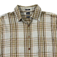 Load image into Gallery viewer, OAKLEY "True Fit" Surfer Skater Plaid Check Short Sleeve Cotton Shirt
