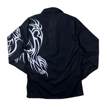 Load image into Gallery viewer, Ge Shan Pin Yue Gothic Y2K Style Tribal Dragon Graphic Long Sleeve Shirt