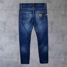 Load image into Gallery viewer, Carhartt "Klondike Pant II" Blue Denim Regular Tapered Fit Jeans