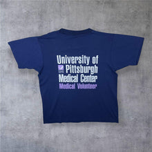 Load image into Gallery viewer, Vintage 90’s UPMC “Sports Medicine Institute” College Spellout Graphic Single Stitch T-Shirt