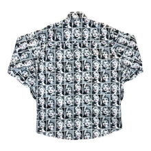 Load image into Gallery viewer, CLAUDIO LUGLI COUTURE Marilyn Monroe Pop Art Patterned Long Sleeve Cotton Shirt