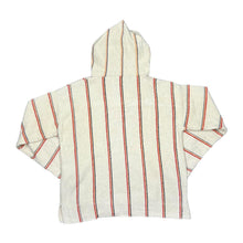 Load image into Gallery viewer, Vintage MOLINA Multi Striped Mexican Baja Surfer Hippy Pullover Hoodie