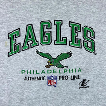 Load image into Gallery viewer, Vintage 90's Logo Athletic NFL PHILADELPHIA EAGLES Football Embroidered Grey Sweatshirt
