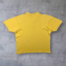 Load image into Gallery viewer, Vintage 90’s Nike Essential Embroidered Mini Swoosh Logo Yellow Polo Shirt Top