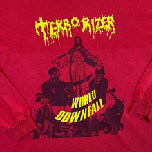 Load image into Gallery viewer, TERRORIZER "World Downfall" Grindcore Death Heavy Metal Music Band Long Sleeve T-Shirt