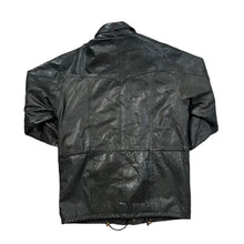 Load image into Gallery viewer, Vintage CLASSIC MENS CLOTHING Genuine Real Black Zip Leather Jacket