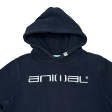 Load image into Gallery viewer, Early 00's ANIMAL Classic Embroidered Big Logo Spellout Surfer Pullover Hoodie