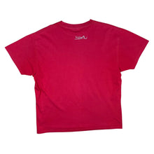 Load image into Gallery viewer, Early 00's QUIKSILVER Logo Spellout Graphic Surfer Skater Red Short Sleeve T-Shirt