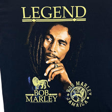 Load image into Gallery viewer, BOB MARLEY "Legend" Rasta Reggae Tribute Music Spellout Graphic T-Shirt