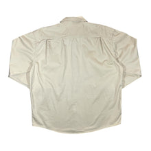 Load image into Gallery viewer, ATLAS FOR MEN Cowboy Western Embroidered Shoulder Panel Cream Long Sleeve Shirt