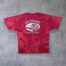 Load image into Gallery viewer, Early 00’s Harley Davidson “Pueblo, Colorado” Biker Graphic Tie Dye Pocket T-Shirt