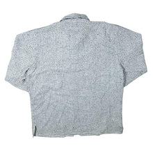 Load image into Gallery viewer, Vintage 90's Stratum Company Grey Black Micro Check Long Sleeve Flannel Shirt